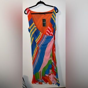 Ralph Lauren Striped Dress 12 New